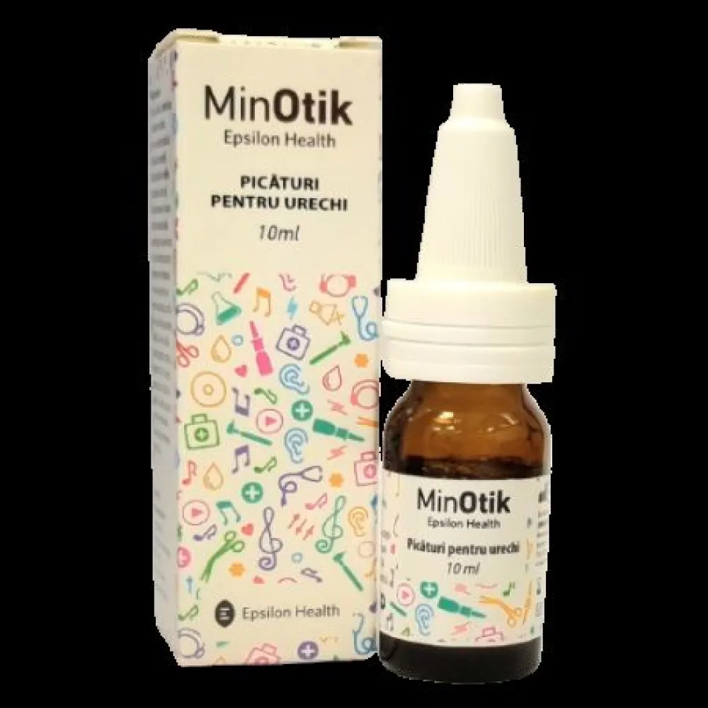 Epsilon Health MinOtik -pic.auriculare x 10ml