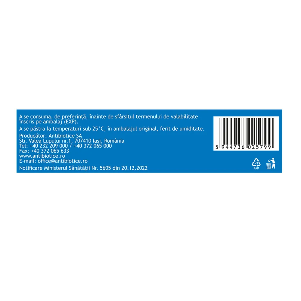 Equilibra Plus, 30 comprimate filmate, Antibiotice