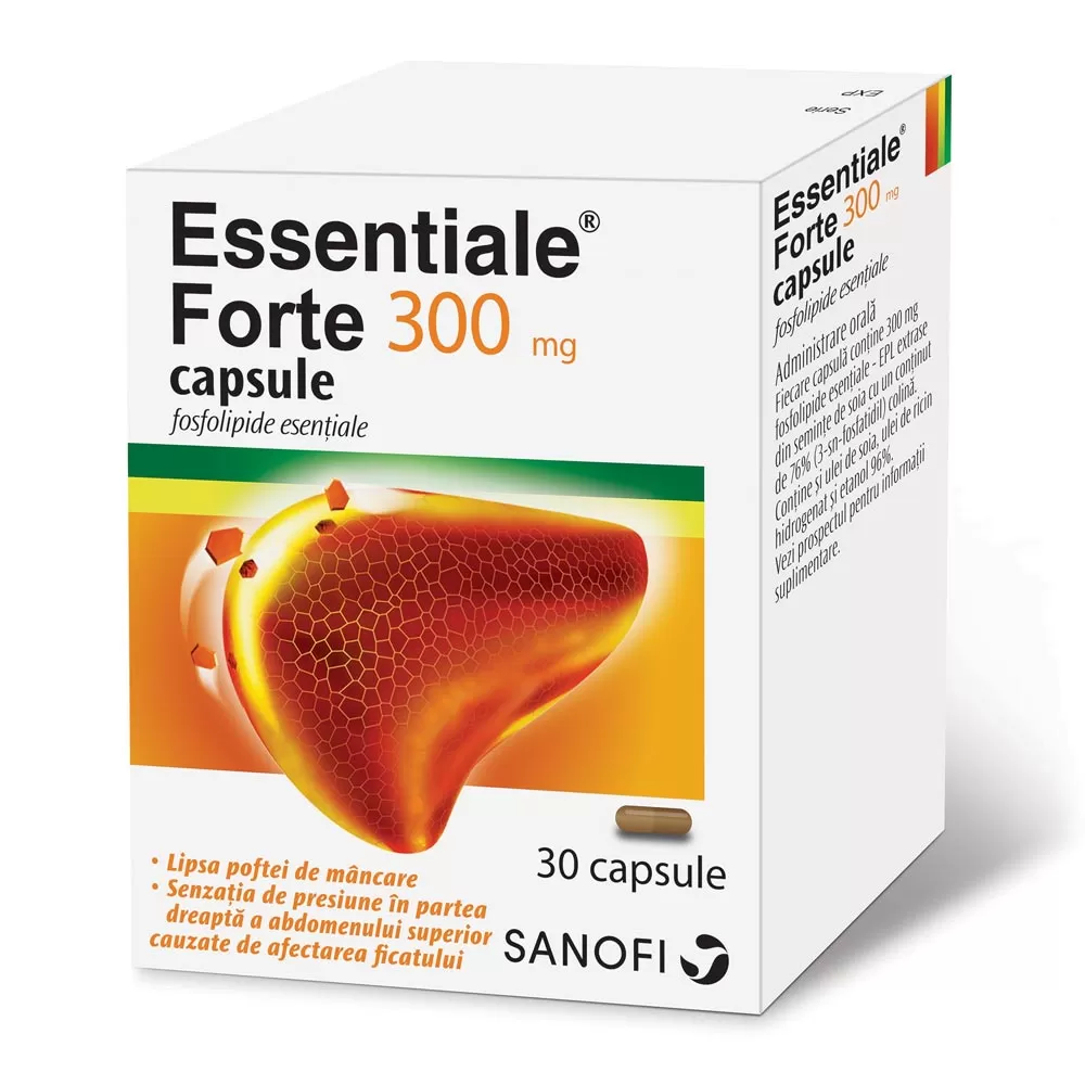 Essentiale Forte 300 mg -capsule x 30, Sanofi