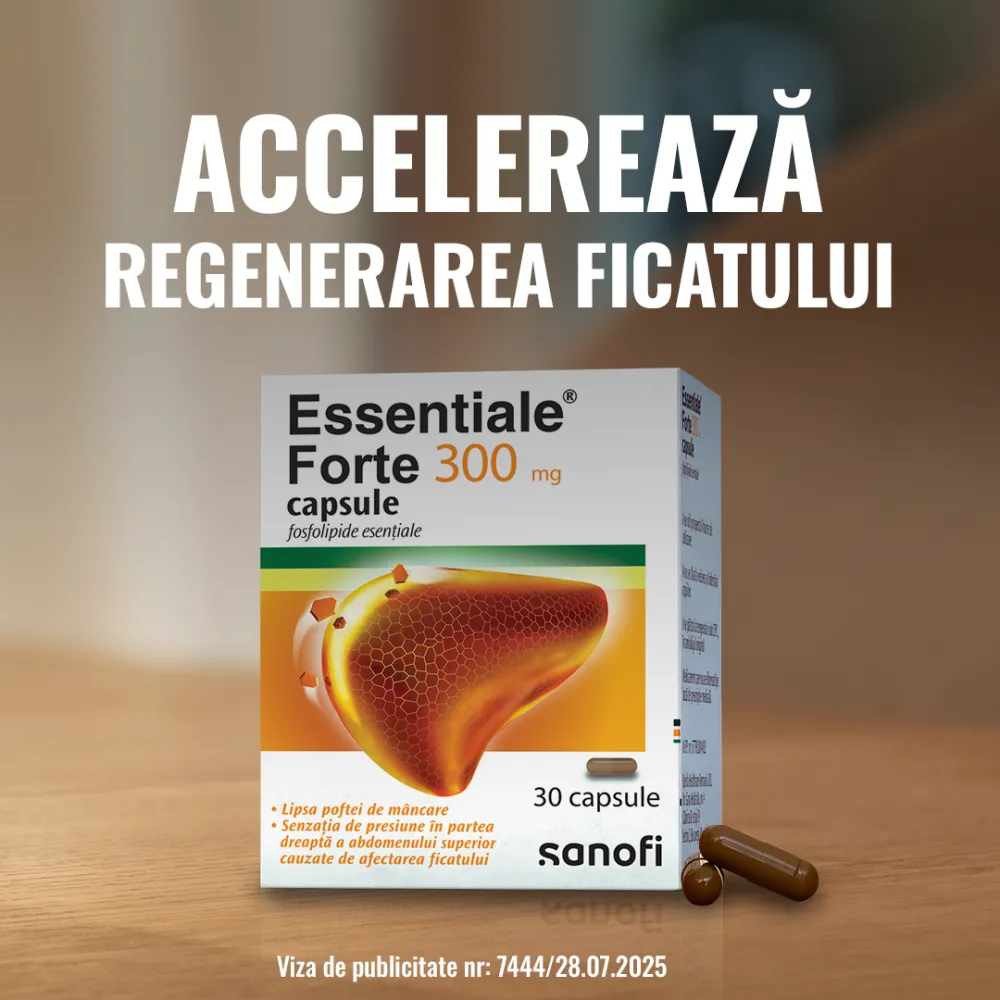 Essentiale Forte 300mg, 30 capsule, Sanofi