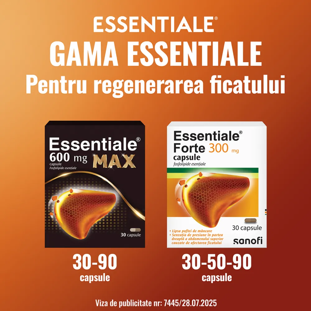 Essentiale MAX, 600 mg, 30 capsule, Sanofi
