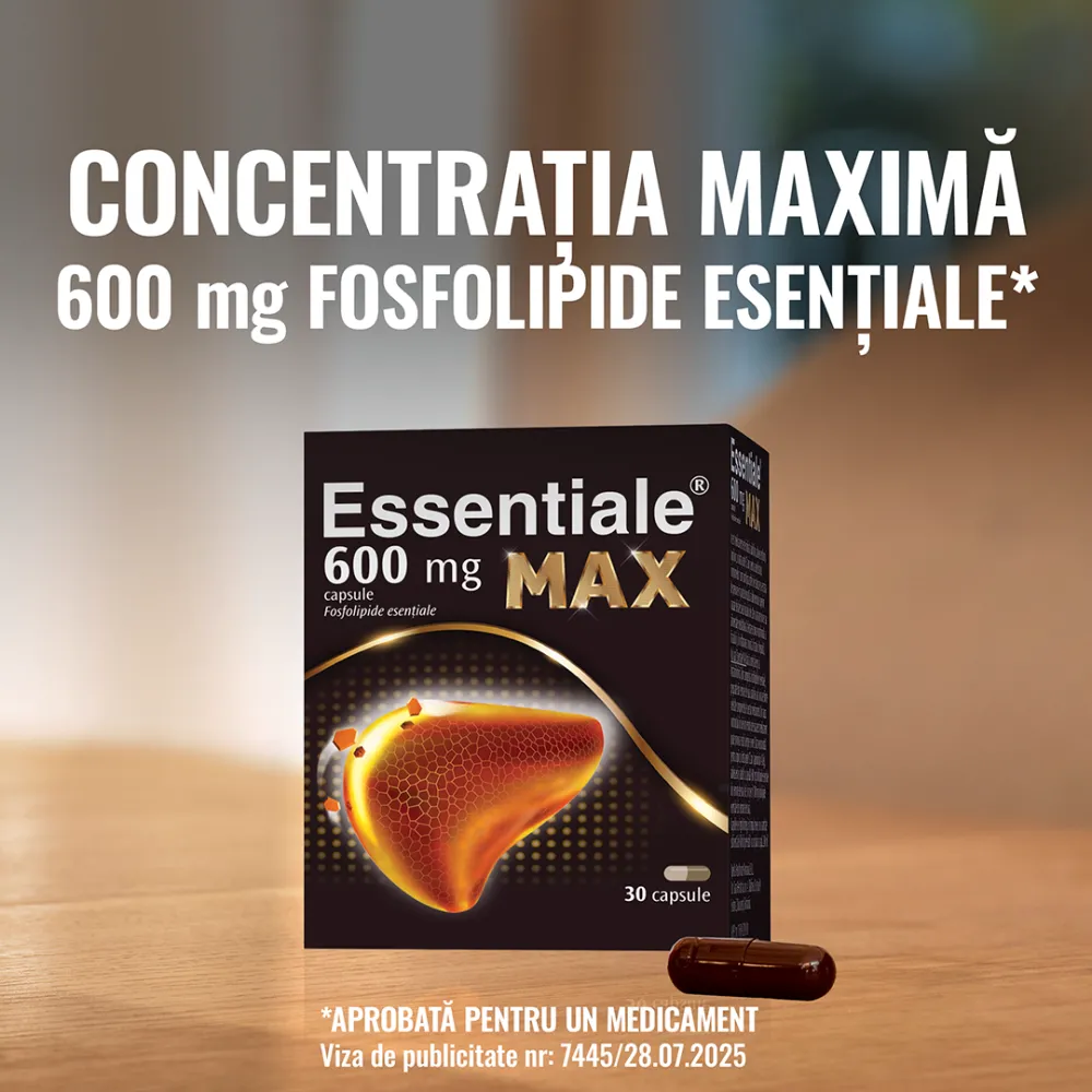 Essentiale MAX, 600 mg, 30 capsule, Sanofi