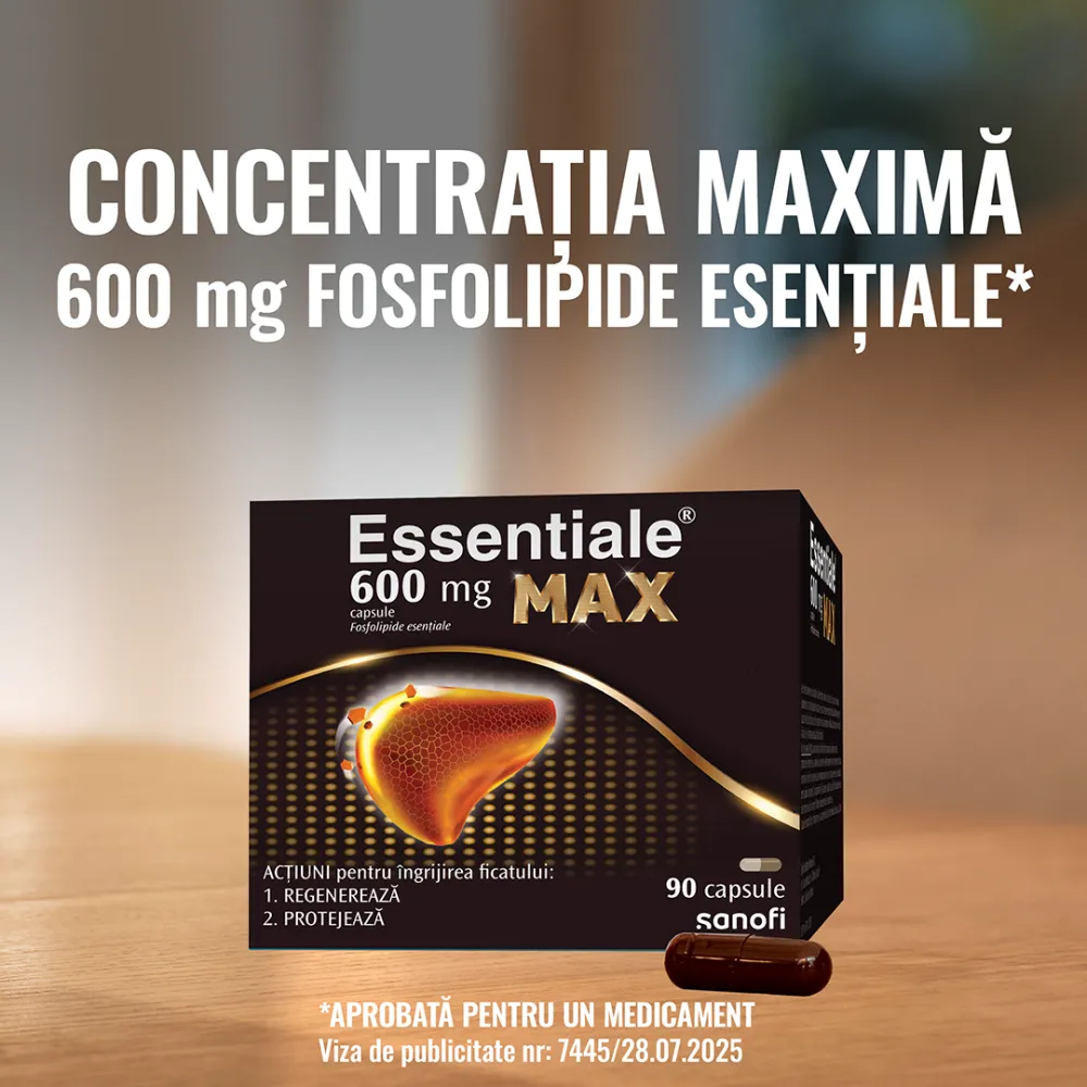 Essentiale Max 600mg, 90 capsule