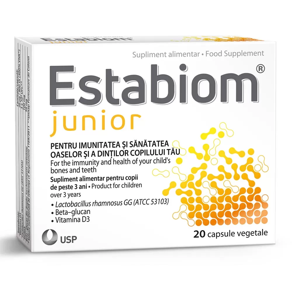 Estabiom Junior, 20 capsule, USP