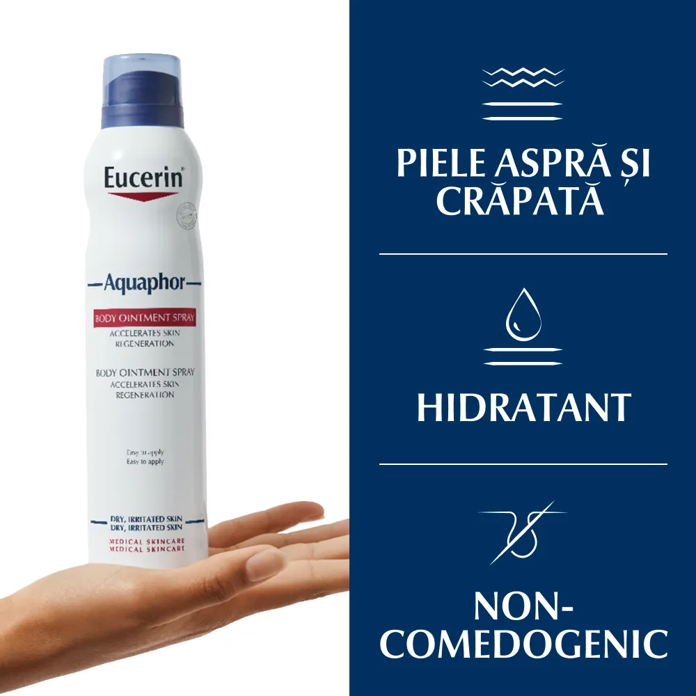 Unguent Reparator Aquaphor Spray, 250ml, Eucerin