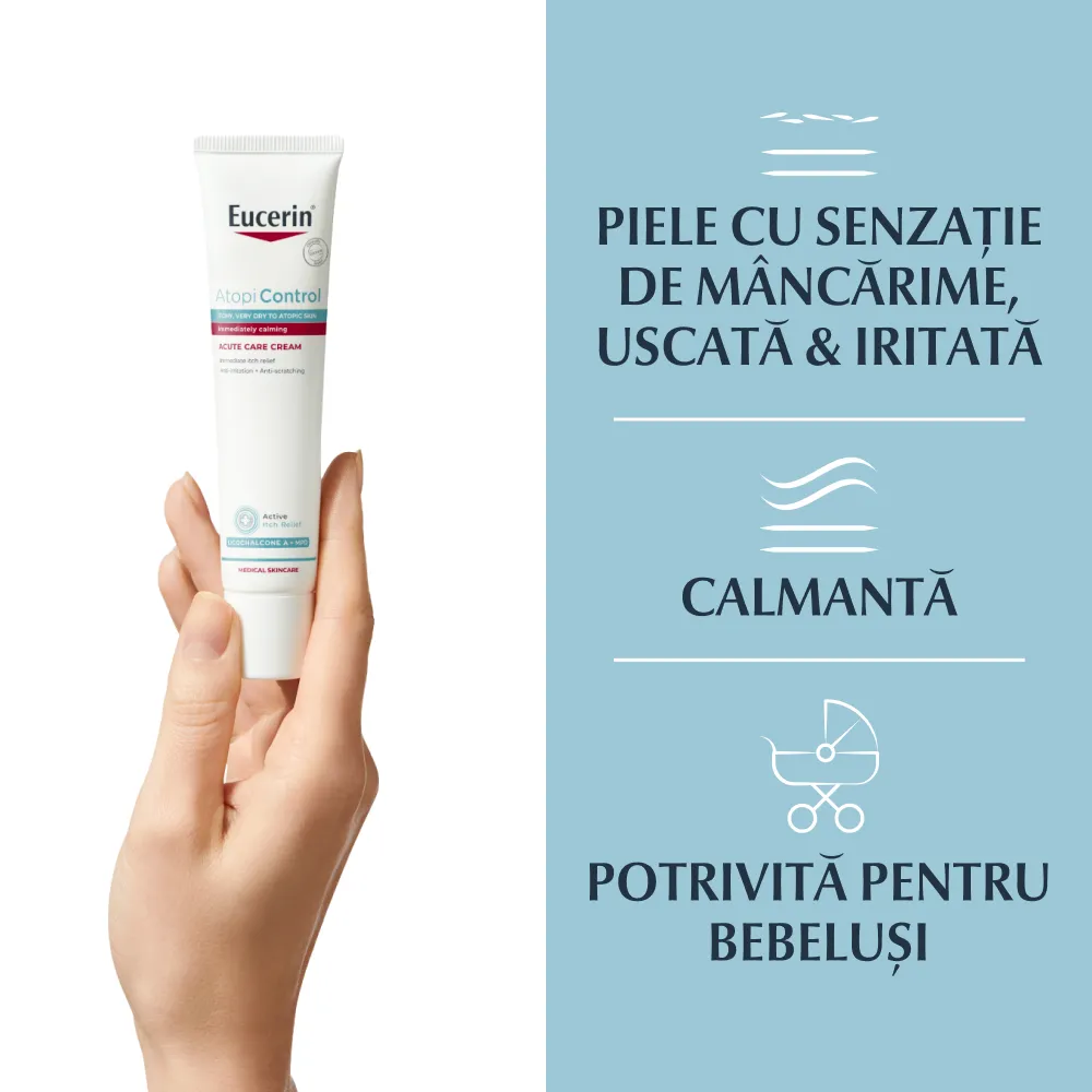 Crema AtopiControl Acute, 40ml, Eucerin