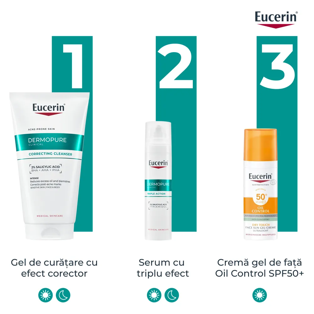 Gel de Curatare Regenerant DermoPure, 150ml, Eucerin