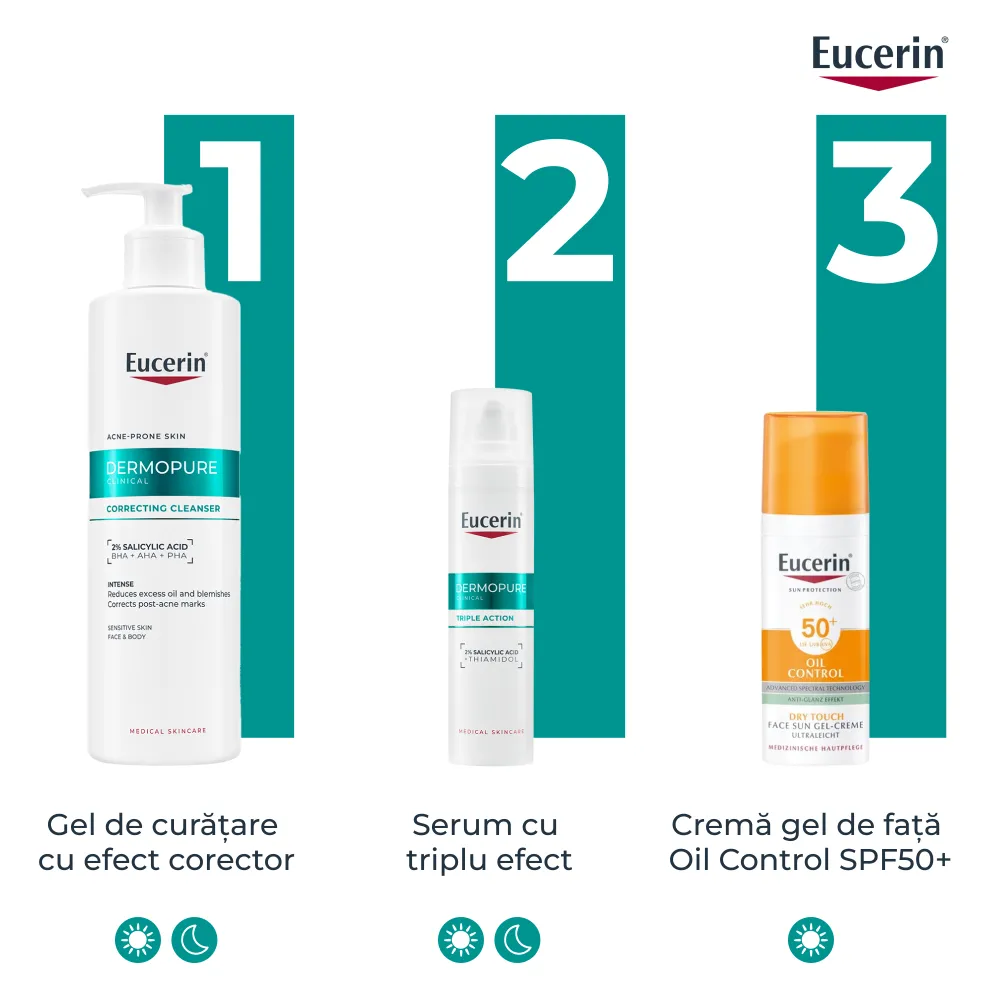 Gel de Curatare Regenerant DermoPure, 400ml, Eucerin