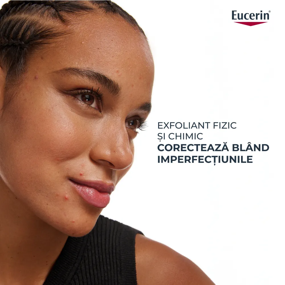 Gel Tip Scrub de Curatare DermoPure, 100ml, Eucerin