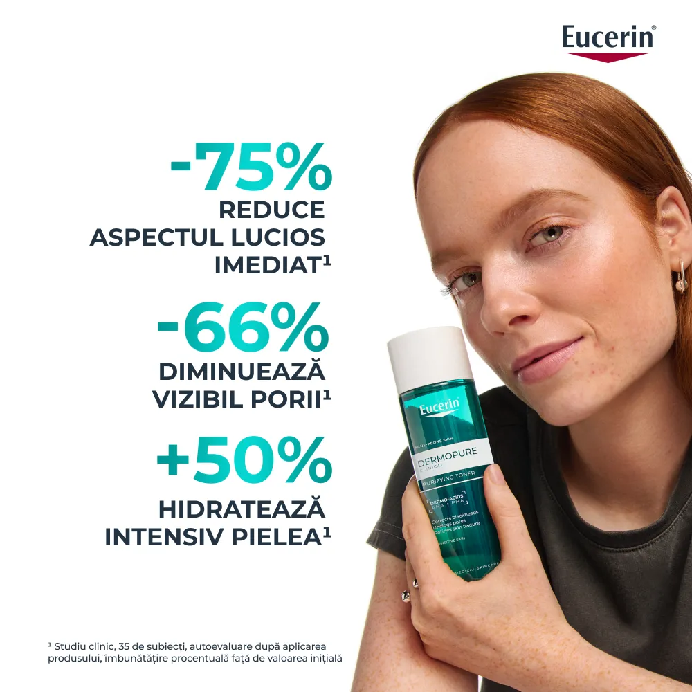 Lotiune Tonica DermoPure, 200ml, Eucerin