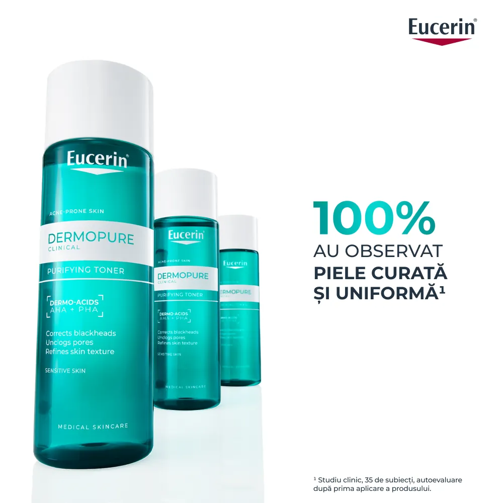 Lotiune Tonica DermoPure, 200ml, Eucerin