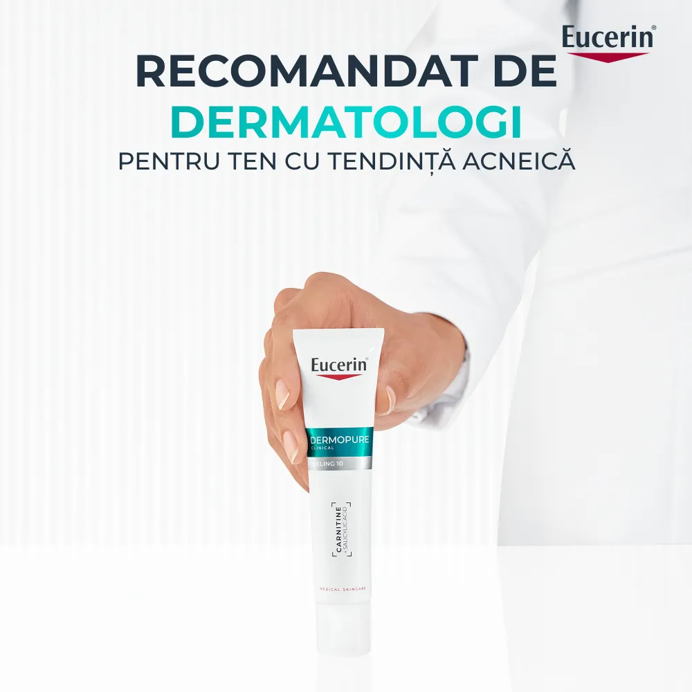 Tratament Exfoliant pt Noapte DermoPure, 40ml, Eucerin