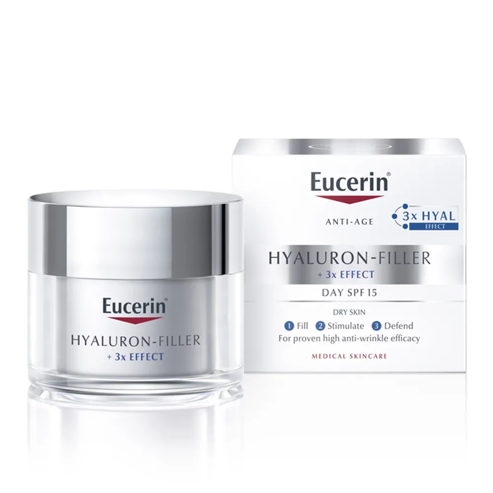 Crema de Zi SPF15 Hyaluron Filler, 50ml, Eucerin