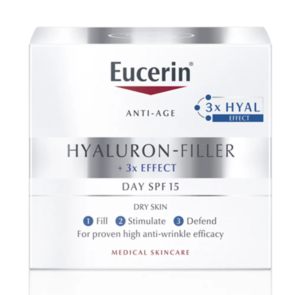 Crema de Zi SPF15 Hyaluron Filler, 50ml, Eucerin