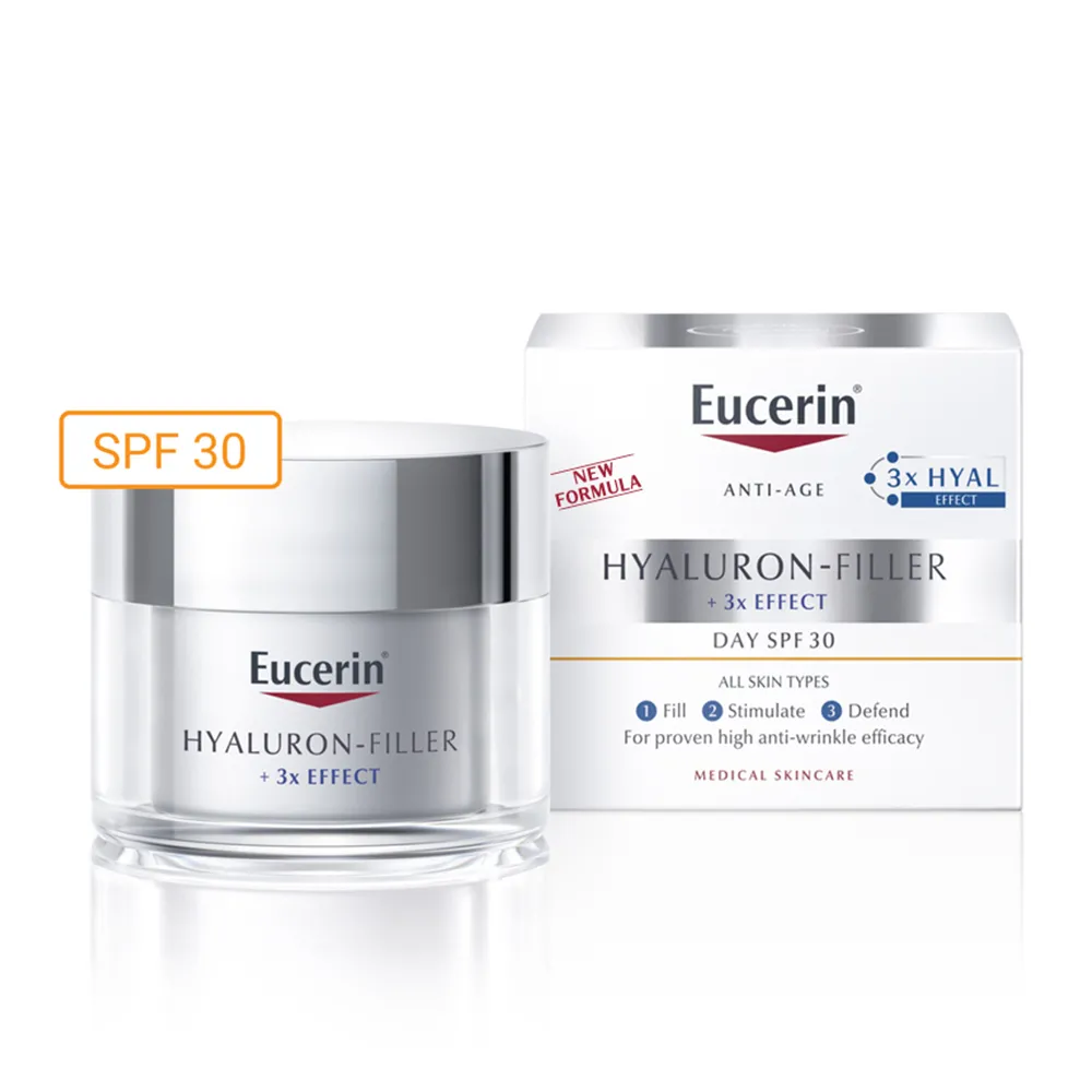 Crema de Zi SPF30 Hyaluron Filler, 50ml, Eucerin