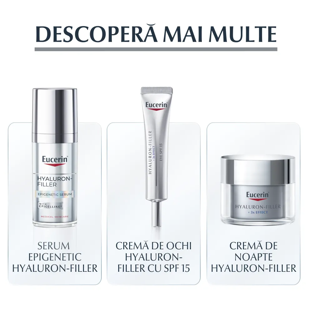 Crema de Zi SPF30 Hyaluron Filler, 50ml, Eucerin