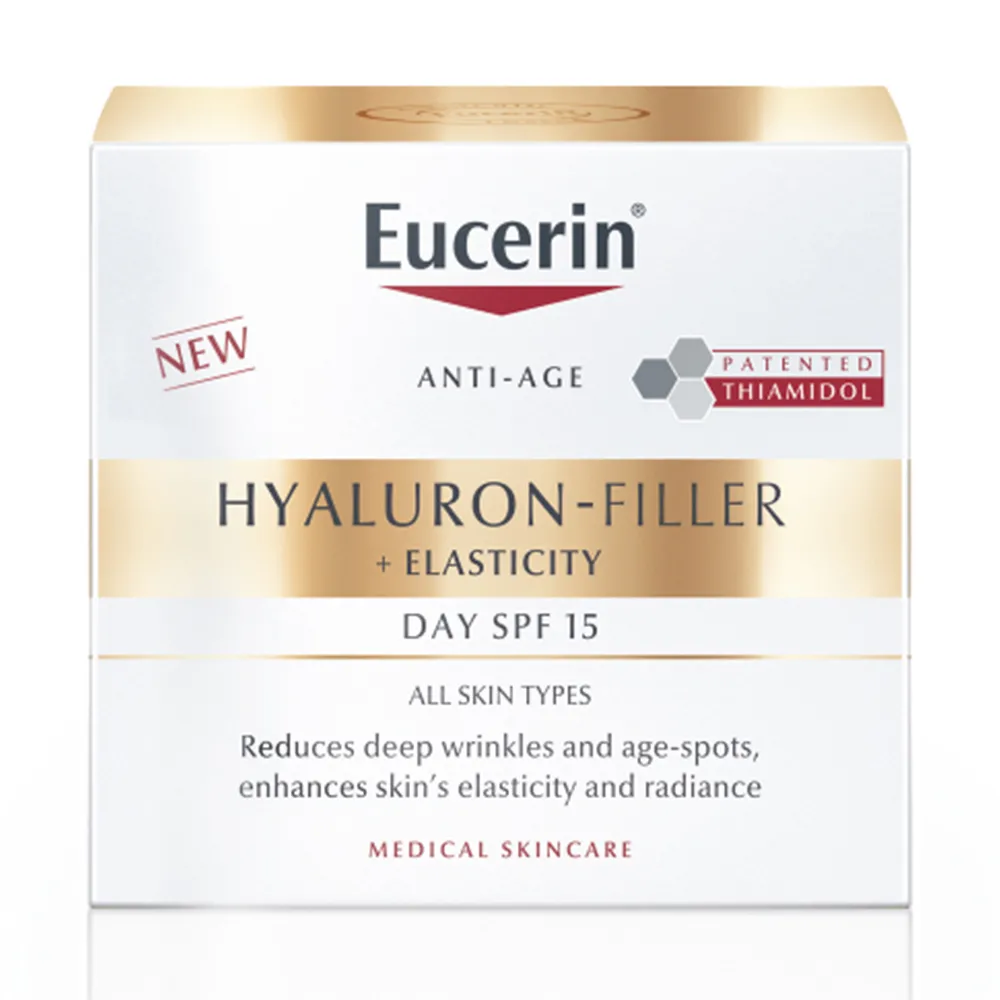 Crema de Zi SPF15 Hyaluron Filler + Elasticity, 50ml, Eucerin