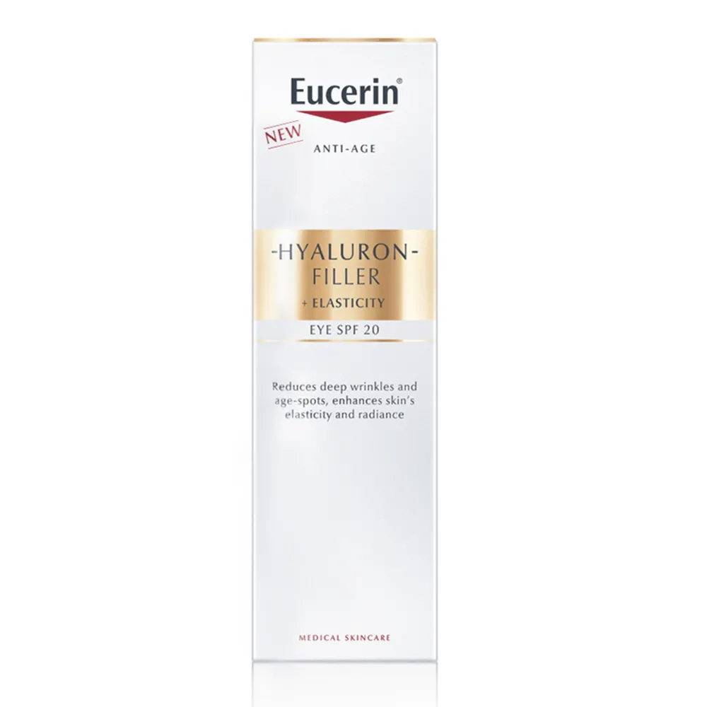 Crema Ochi SPF20 Hyaluron Filler + Elasticity, 15ml, Eucerin