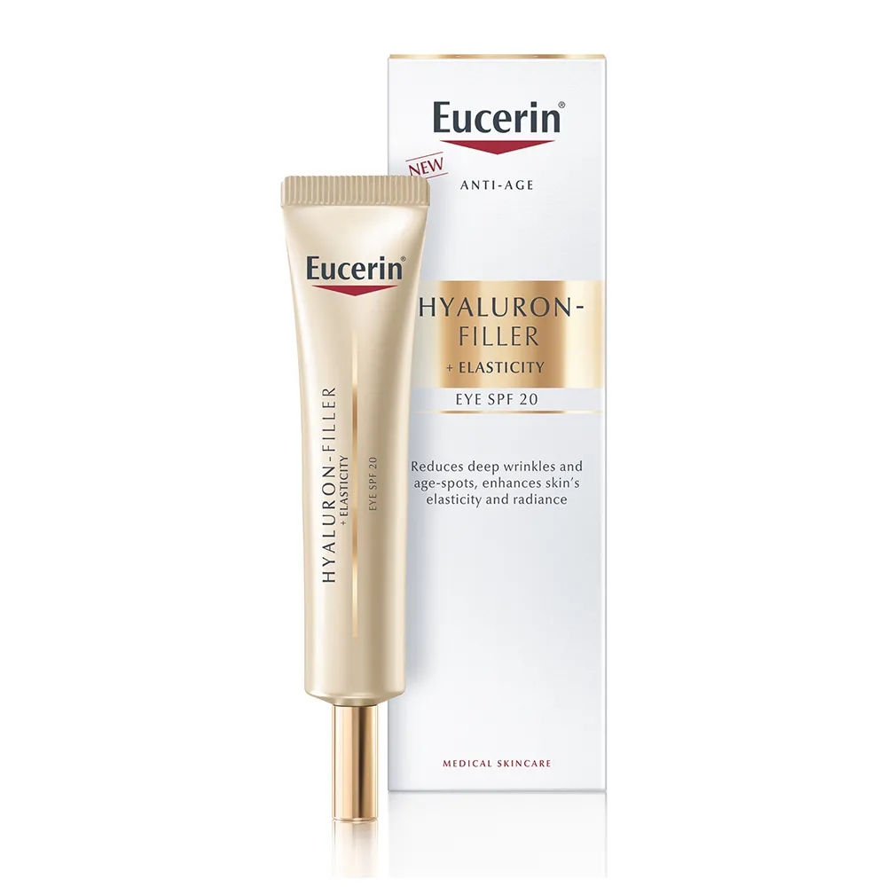 Crema Ochi SPF20 Hyaluron Filler + Elasticity, 15ml, Eucerin