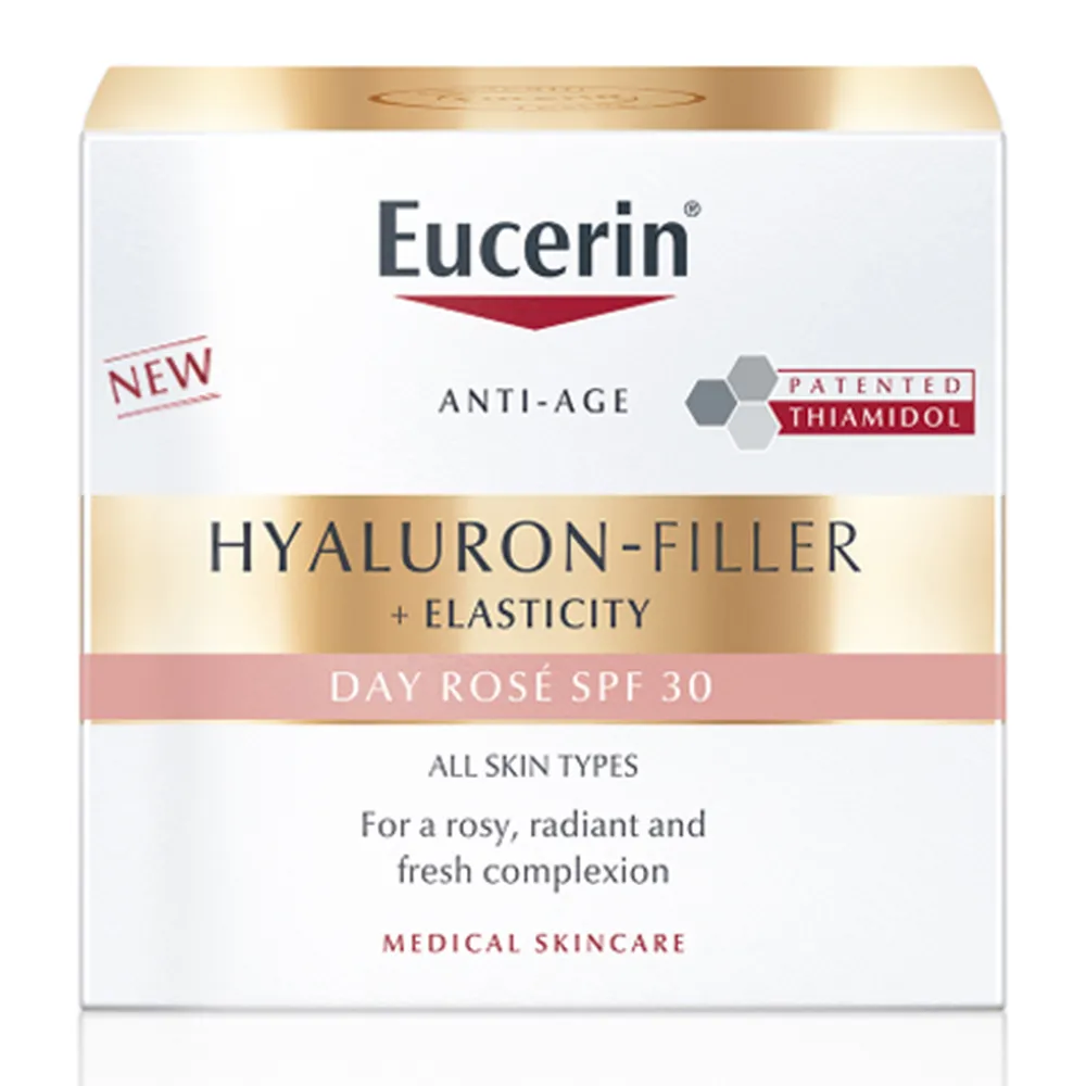 Crema de Zi SPF30 Hyaluron Filler + Elasticity Rose, 50ml, Eucerin