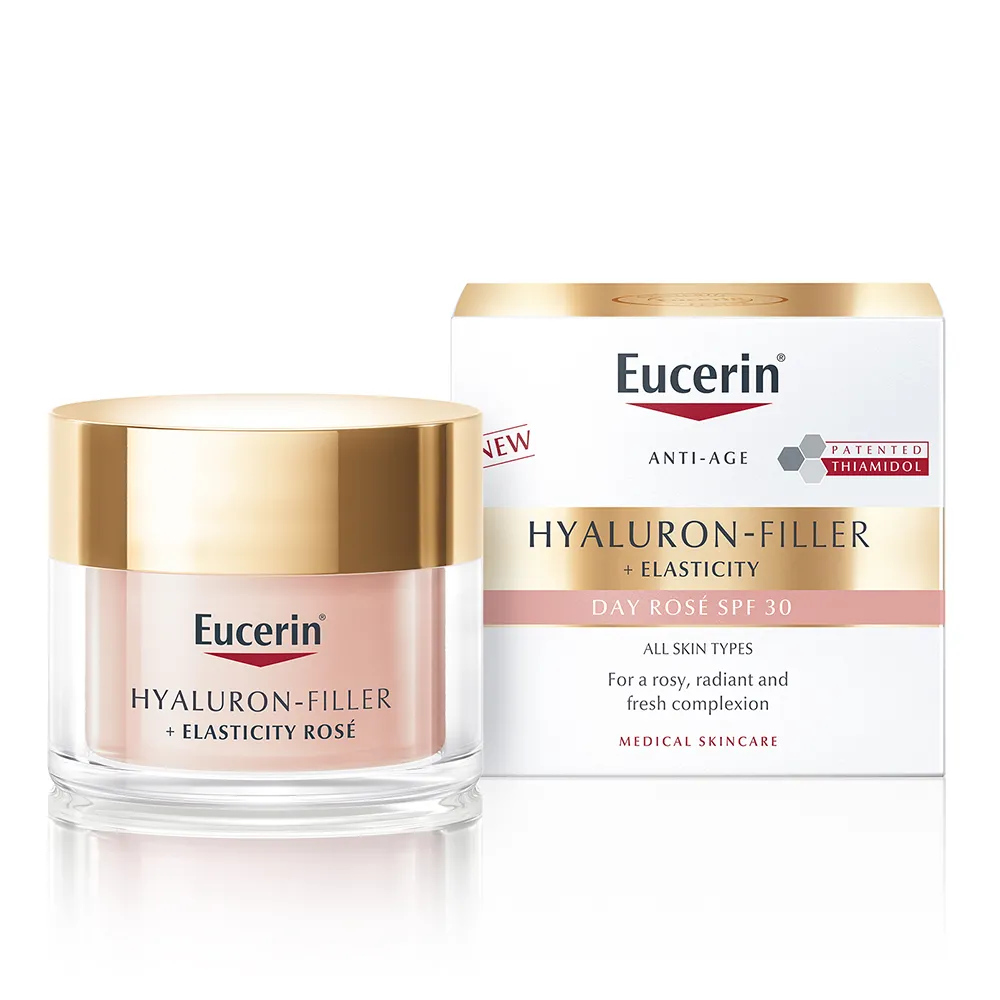 Crema de Zi SPF30 Hyaluron Filler + Elasticity Rose, 50ml, Eucerin