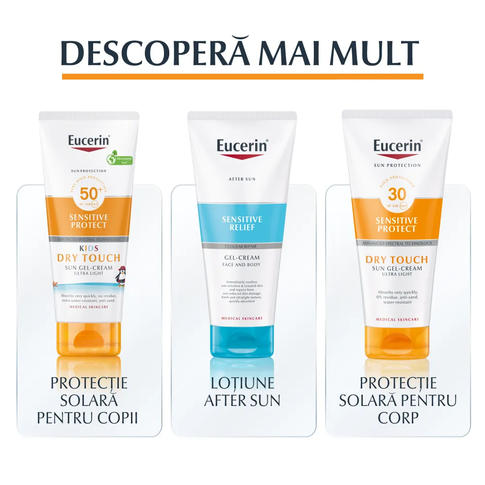 Protectie solara Sun Face Cream SPF50+, 50ml, Eucerin