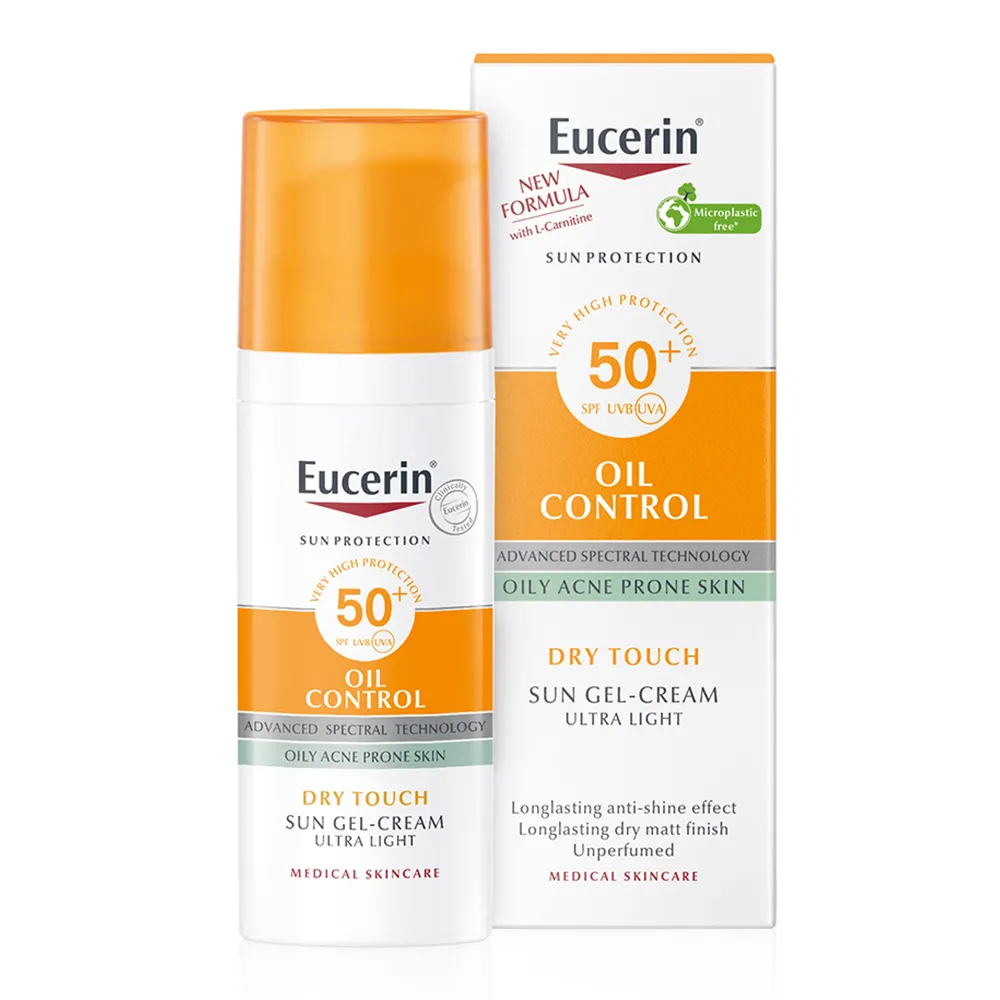 Protectie solara Sun Face Oil Control Dry Touch SPF50+, 50ml, Eucerin