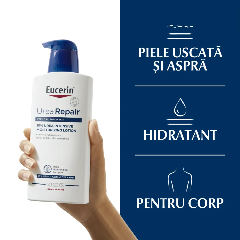 Lotiune Intens Hidratanta Urea Repair Plus 10%, 400ml, Eucerin