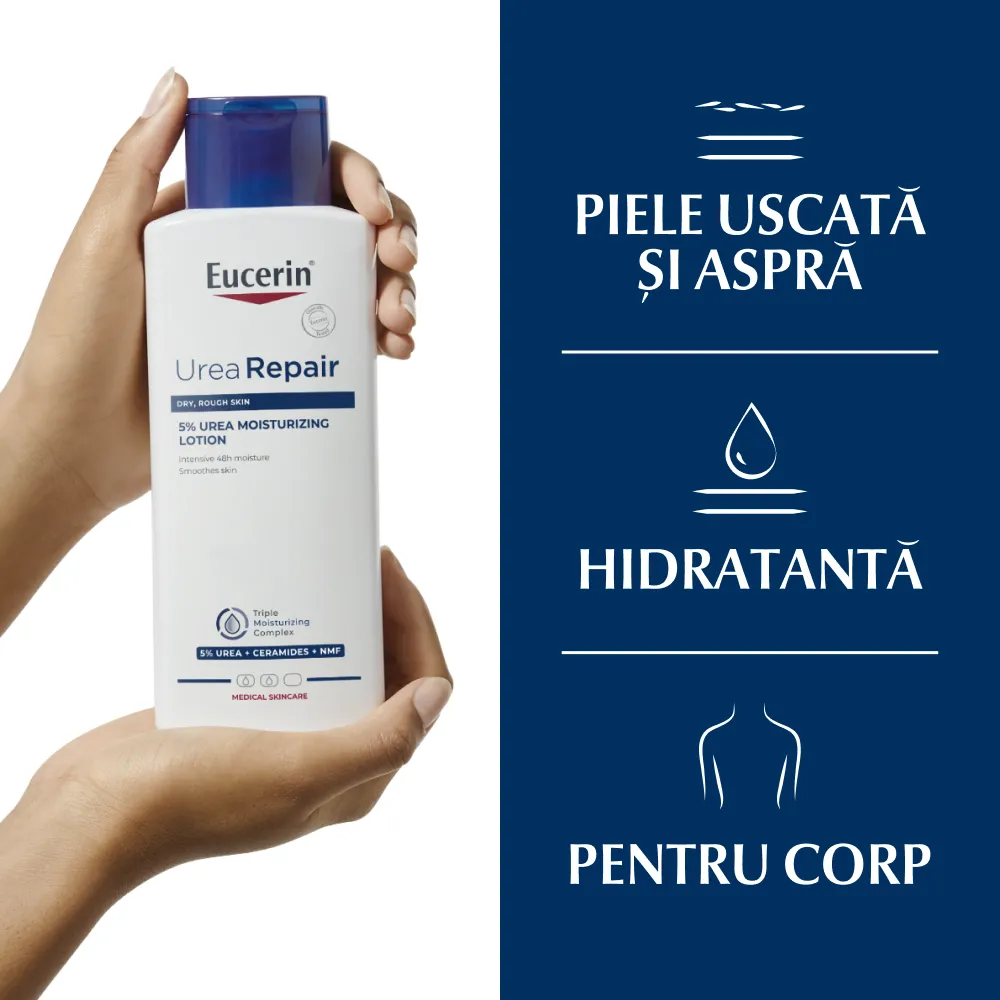 Lotiune Intens Hidratanta Urea Repair Plus 5%, 250ml, Eucerin
