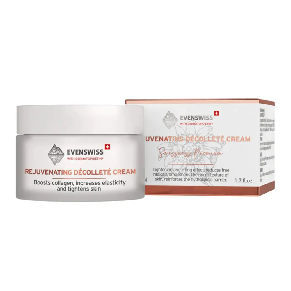 Rejuvenating Decollete Crema pt Elasticitate, 50ml, Evenswiss