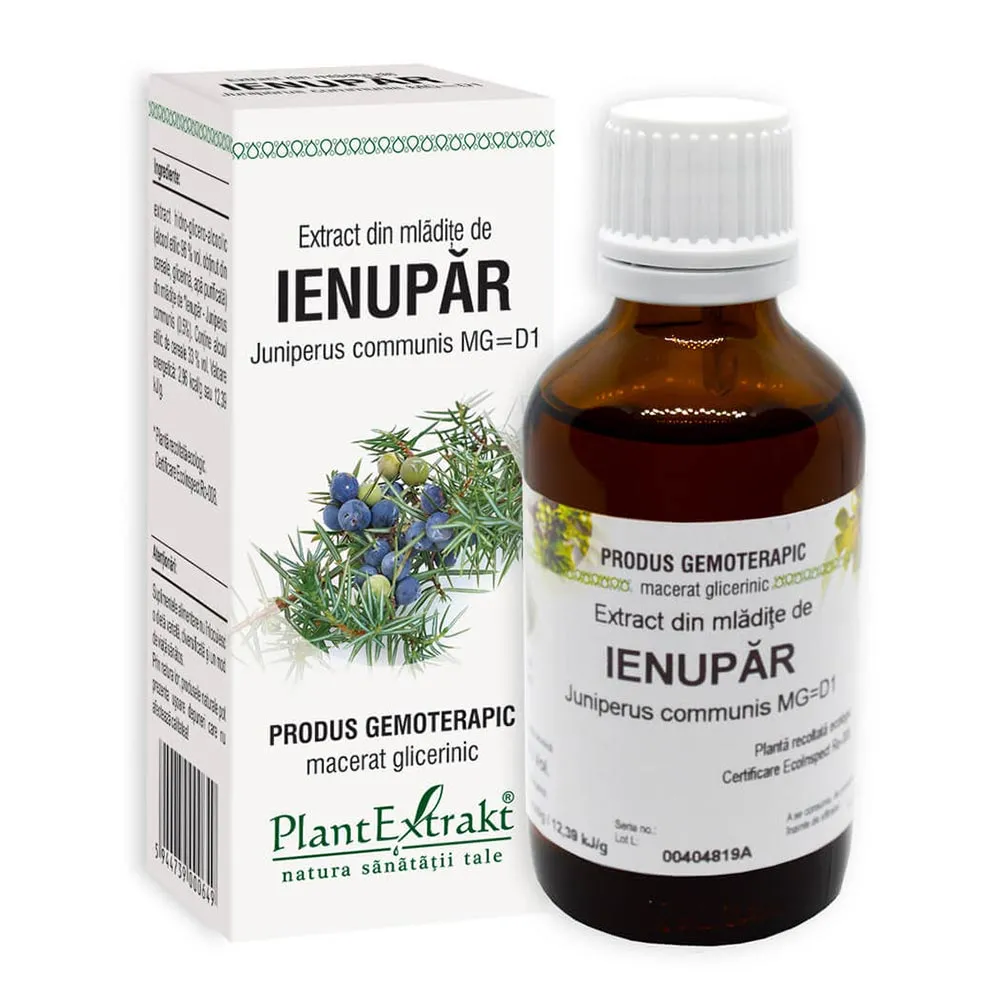 Extract din mladite de Ienupar, 50 ml, Plant Extrakt