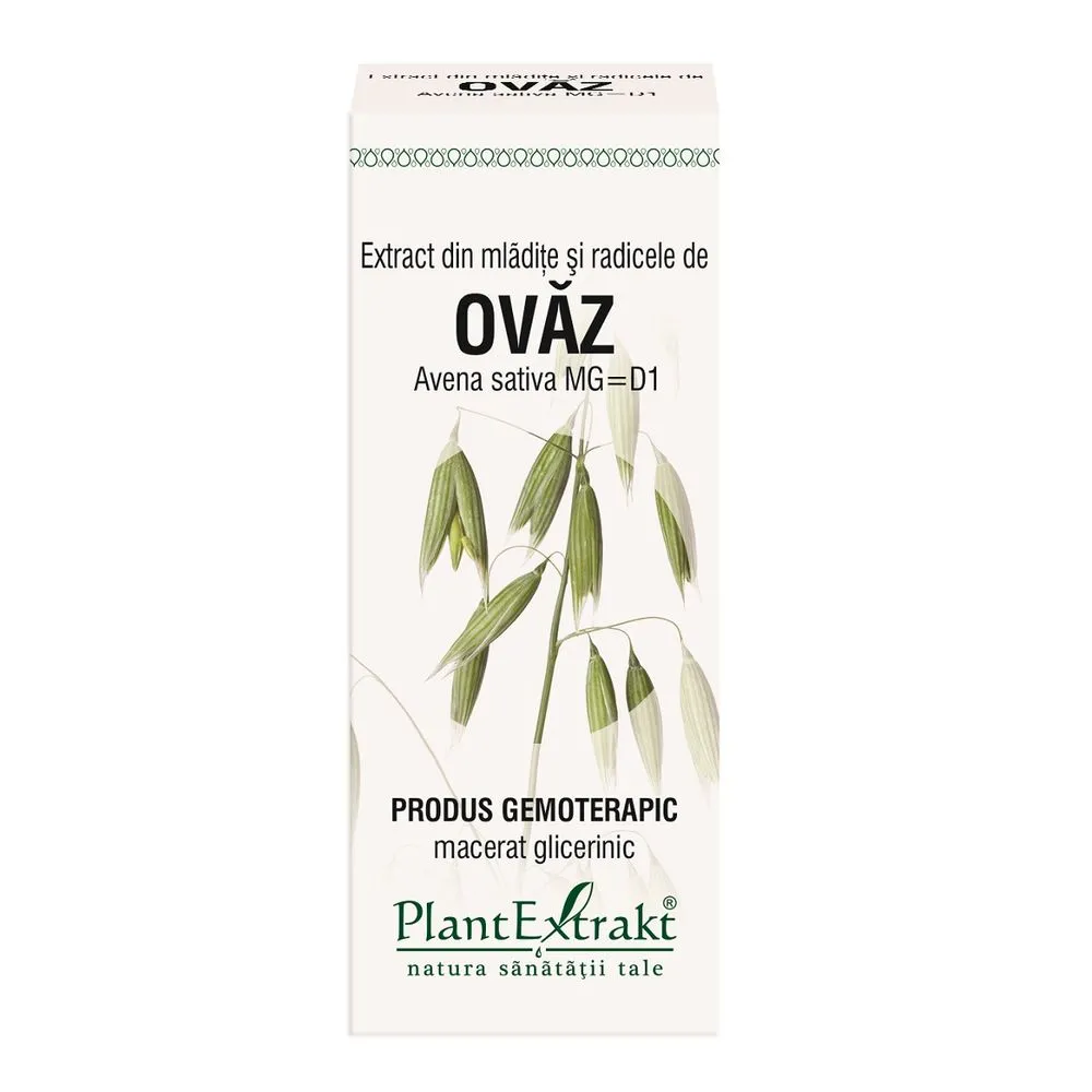Extract din mladite si radicele de ovaz, 50 ml, Plant Extrakt