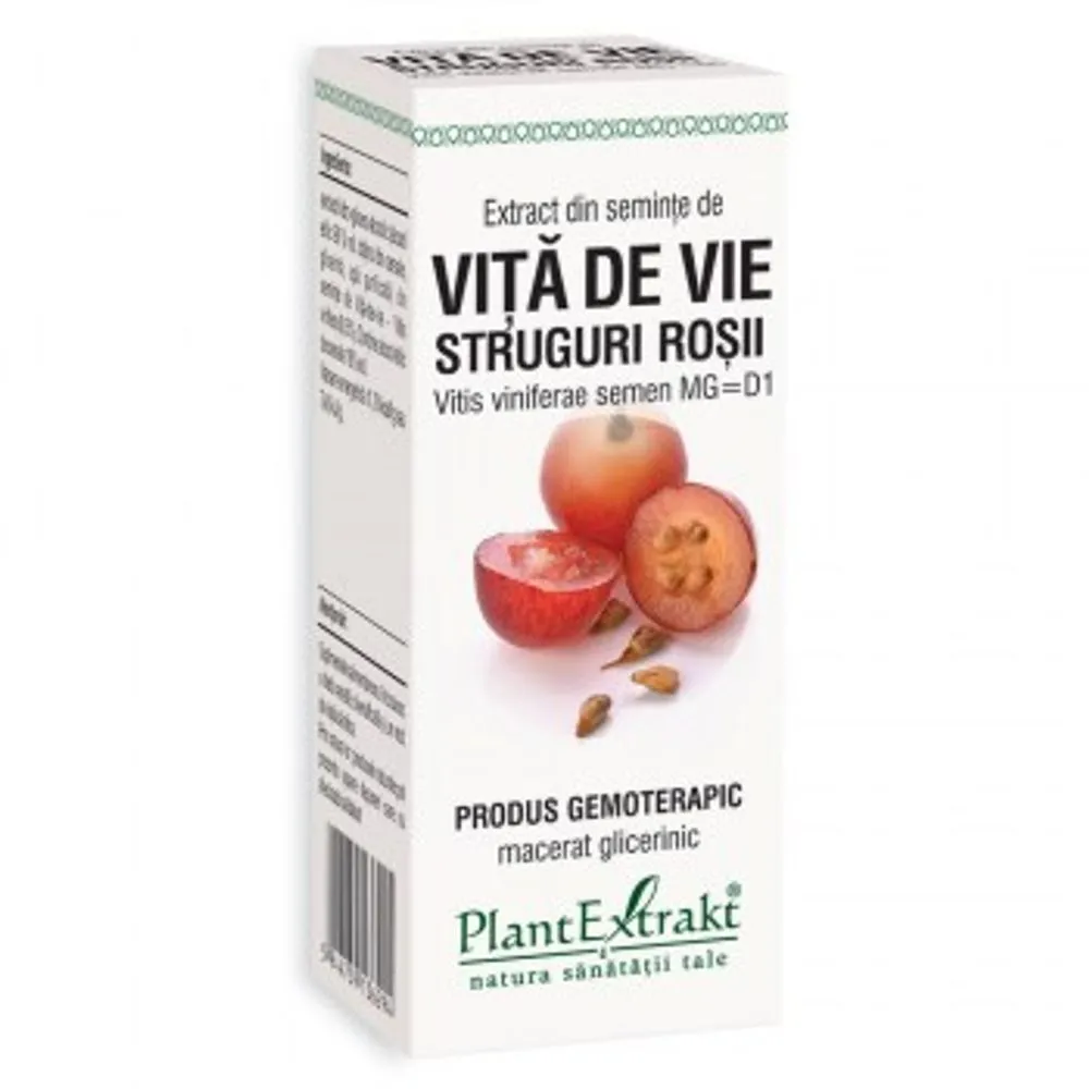 Extract din seminte de vita-de-vie, 50 ml, Plant Extrakt