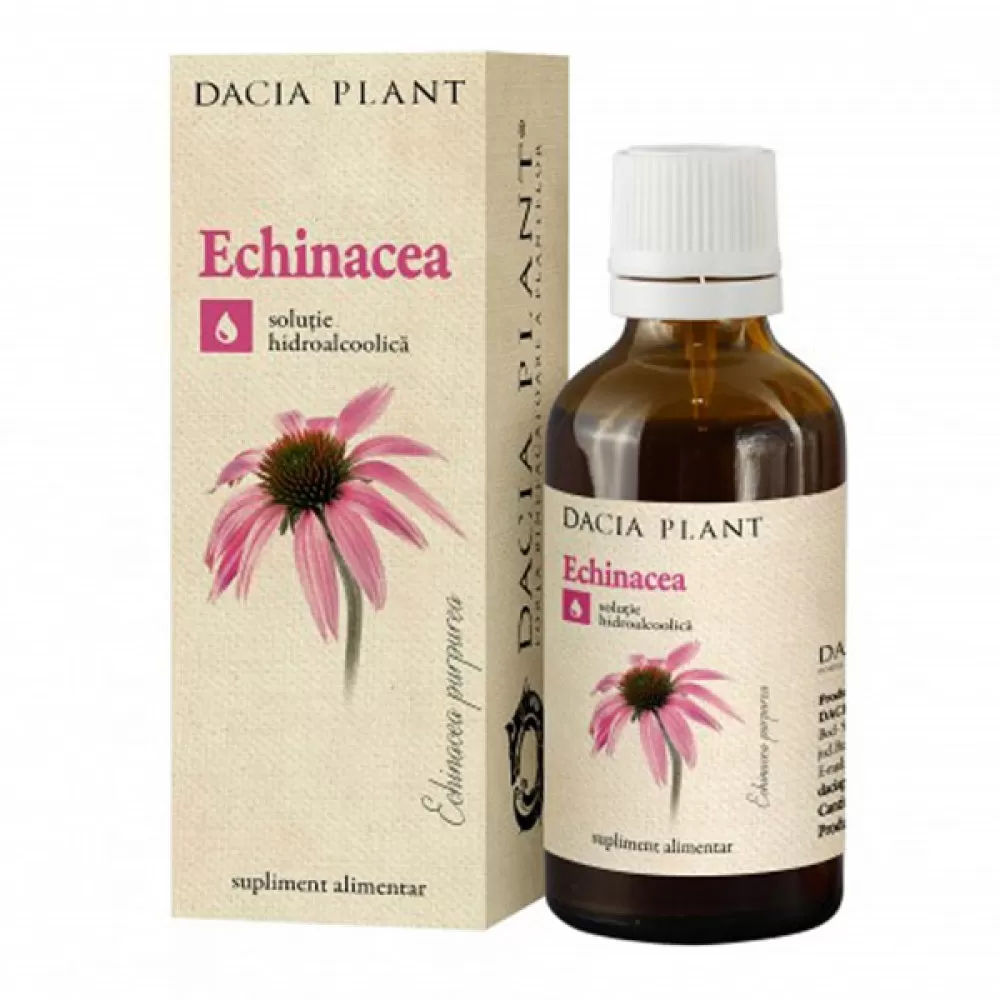 Tinctura de echinacea, 50ml, Dacia Plant