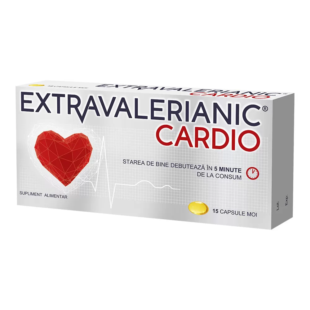 Extravalerianic Cardio -capsule moi x 15 - Biofarm