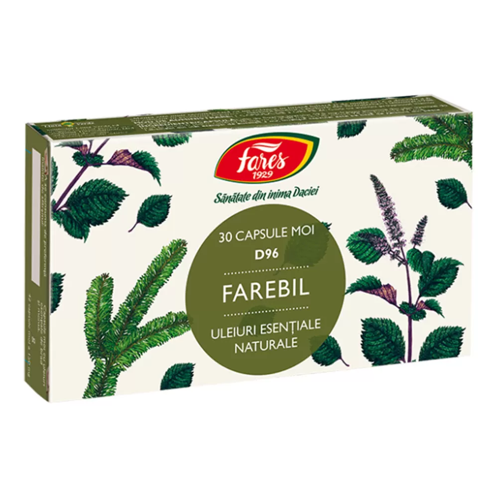 Farebil D96, 30 capsule, Fares