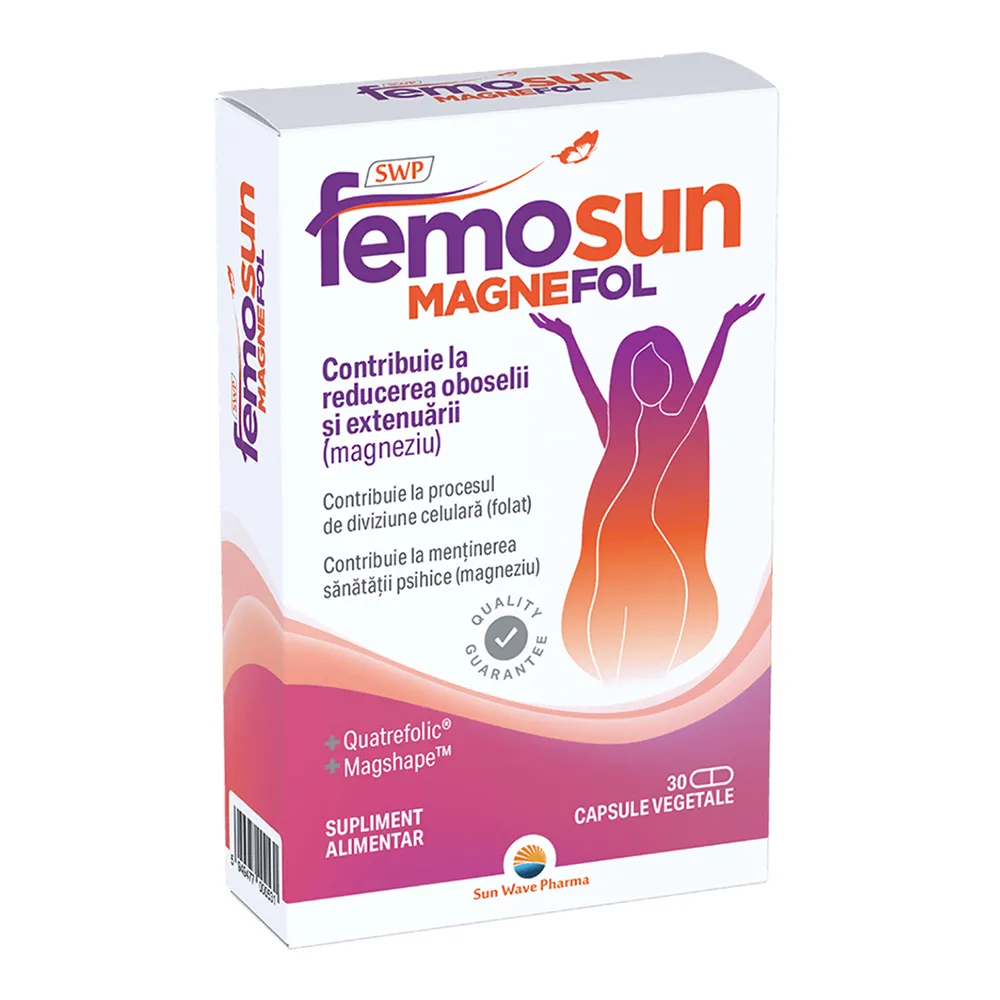 Femosun Magnefol, 30 capsule, Sun Wave