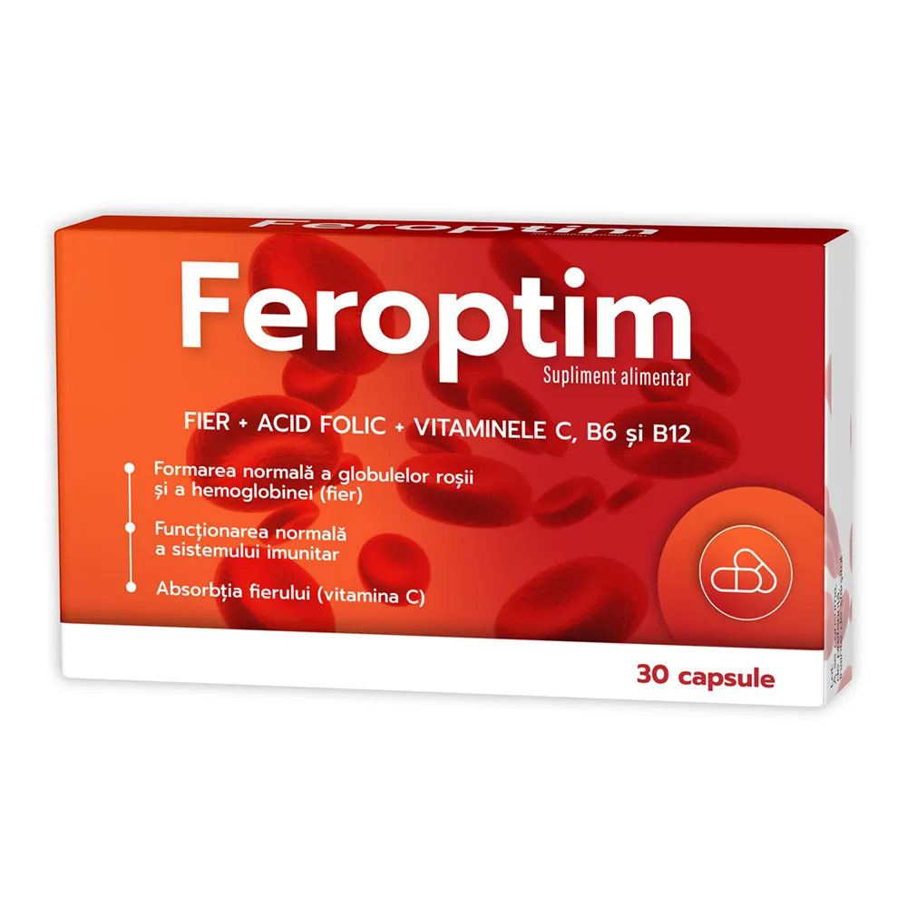 Feroptim, 30 capsule, Zdrovit