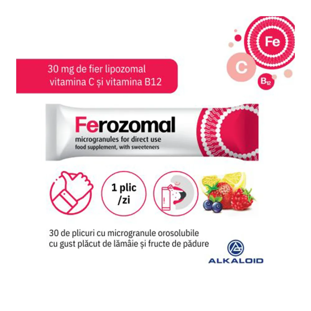 Ferozoma, 30 plicuri, Alkaloid