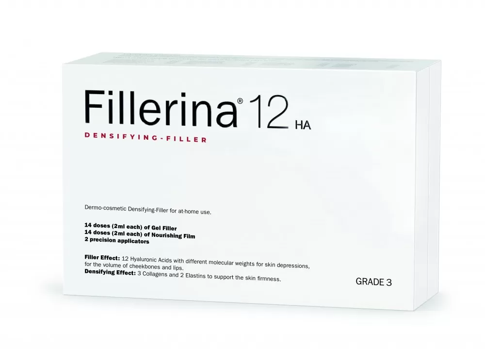 Tratament intensiv cu efect de umplere Fillerina 12HA Densifying GRAD 3, 14 + 14 doze, Labo