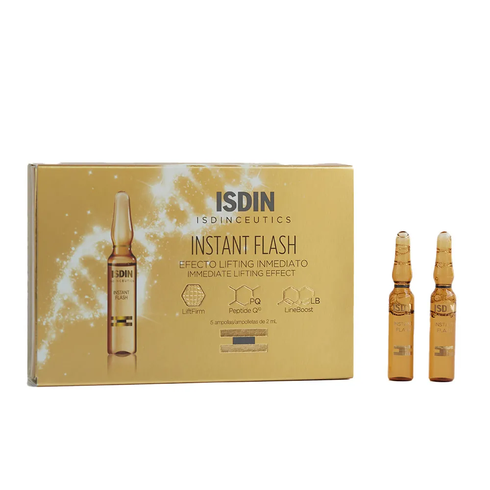 Fiole ser pentru lifting Instant Flash, 5 fiole, Isdin