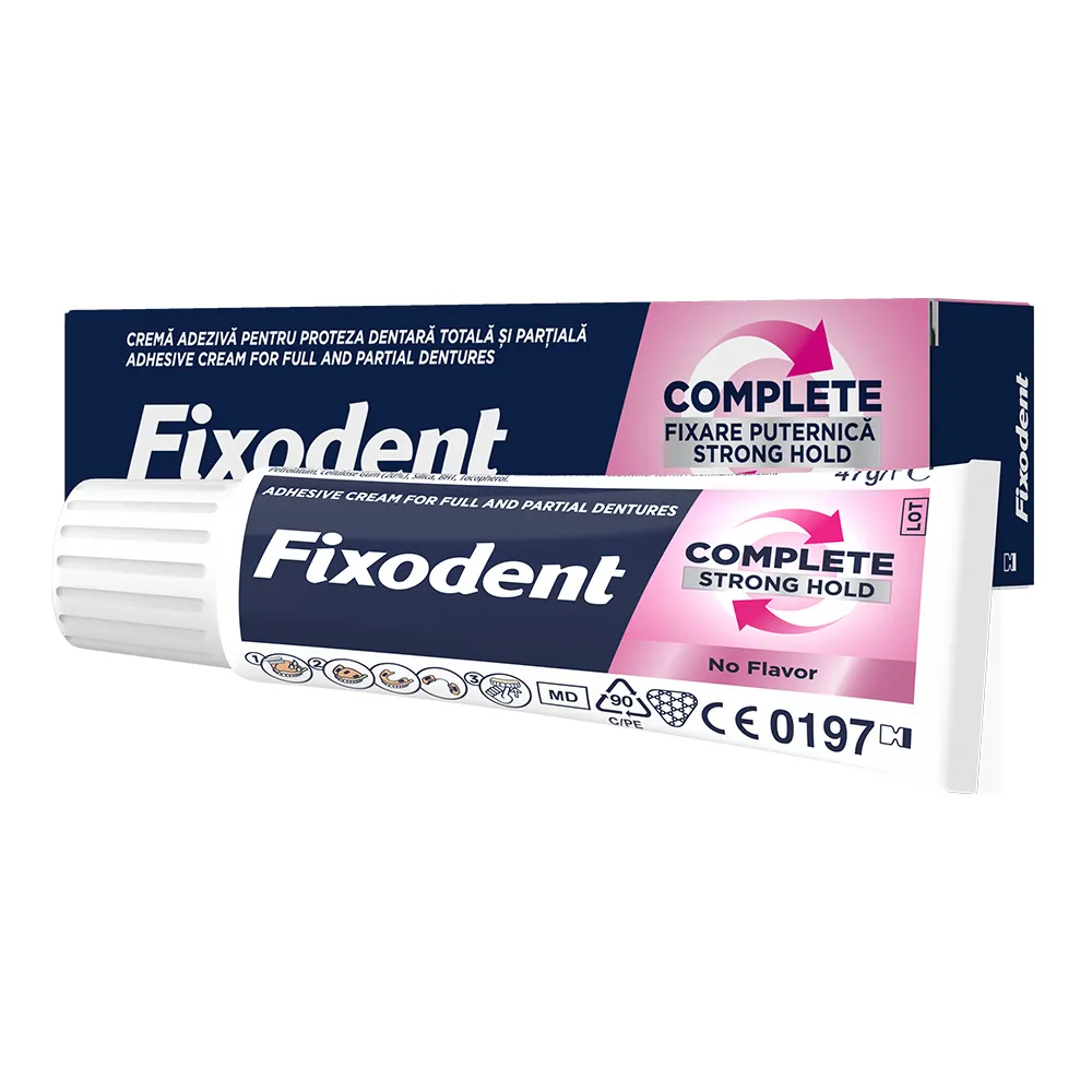 Complete Strong Hold Fara Aroma, 47g, Fixodent