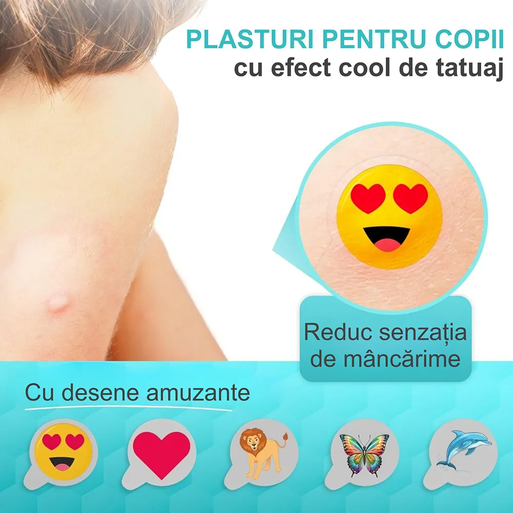 Plasturi Calmanti dupa Intepatura de Tantari +3ani, 20 buc, Flint Med