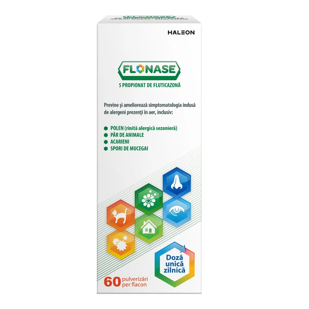 Flonase spray nazal, 60 pulverizari, Haleon