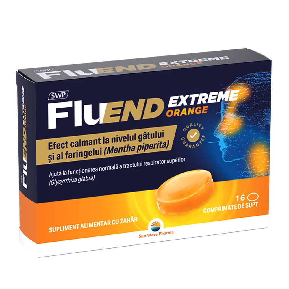 Fluend Extreme Orange, 16 cpr.supt, Sun Wave