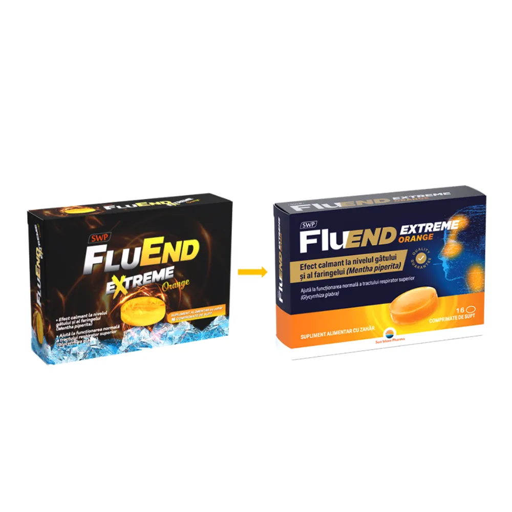 Fluend Extreme Orange, 16 cpr.supt, Sun Wave