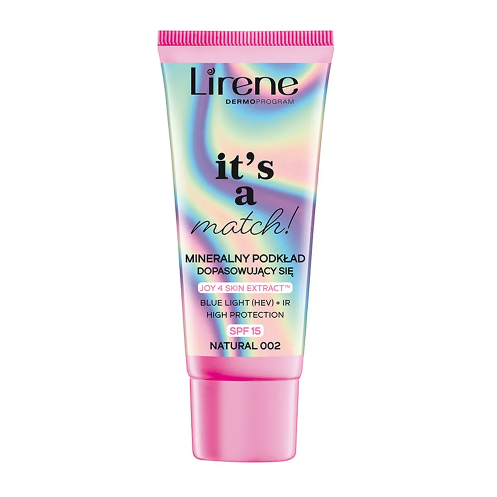 Fond de Ten Adaptabil Nuantei Tenului 02 SPF15, It's a Match, 30ml, Lirene