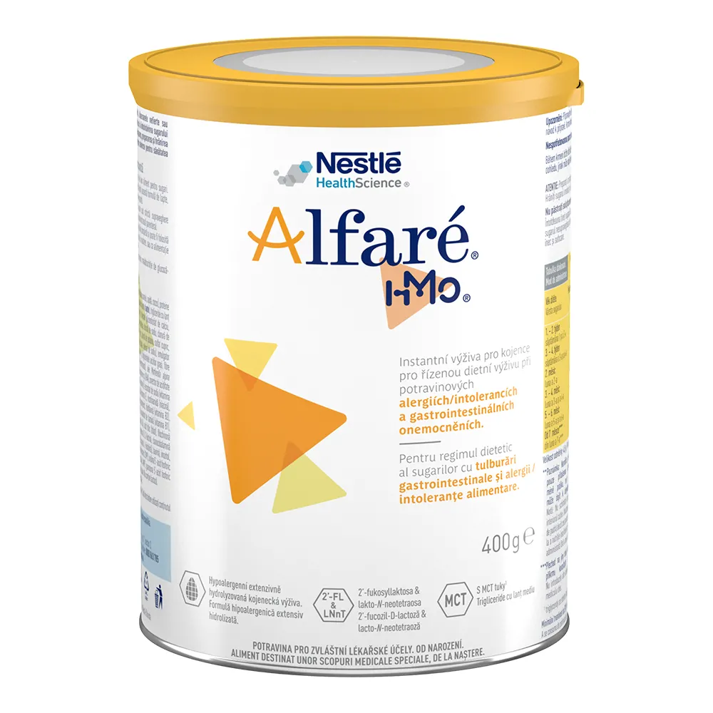 Formula speciala de lapte pentru tratamentul dietetic al alergiilor Alfare HMO, 400g, Nestle