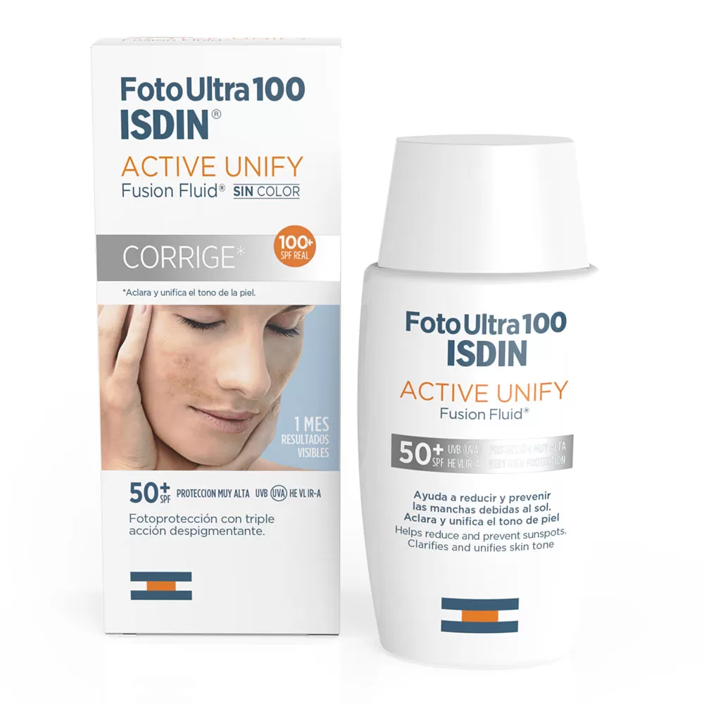 Fotoultra Activ Unify Fusion Fluid cu SPF50, 50ml, Isdin
