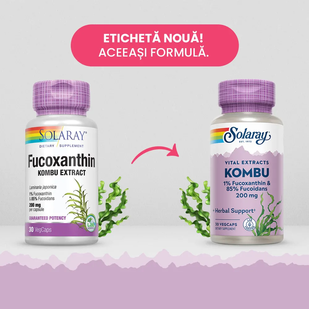 Fucoxanthin, 30 capsule, Solaray